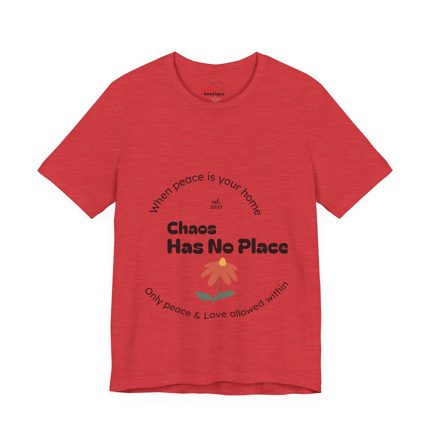 Copy of Unisex Jersey Short Sleeve Tee, Inspirational Shirt, Bee Cool Tee, Peaceful Home T-Shirt, Casual Wear for Every Day, Gift for Nature Lovers