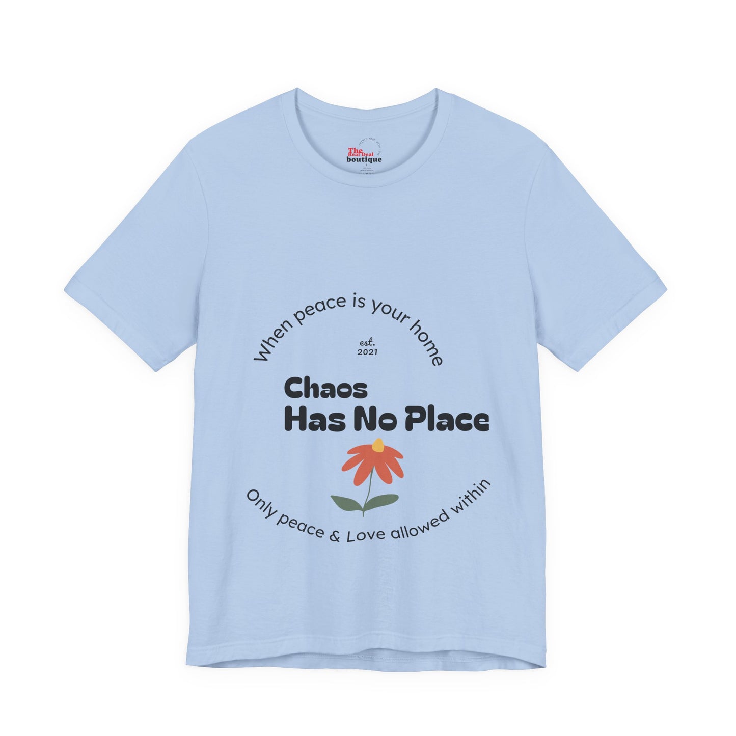 Copy of Unisex Jersey Short Sleeve Tee, Inspirational Shirt, Bee Cool Tee, Peaceful Home T-Shirt, Casual Wear for Every Day, Gift for Nature Lovers
