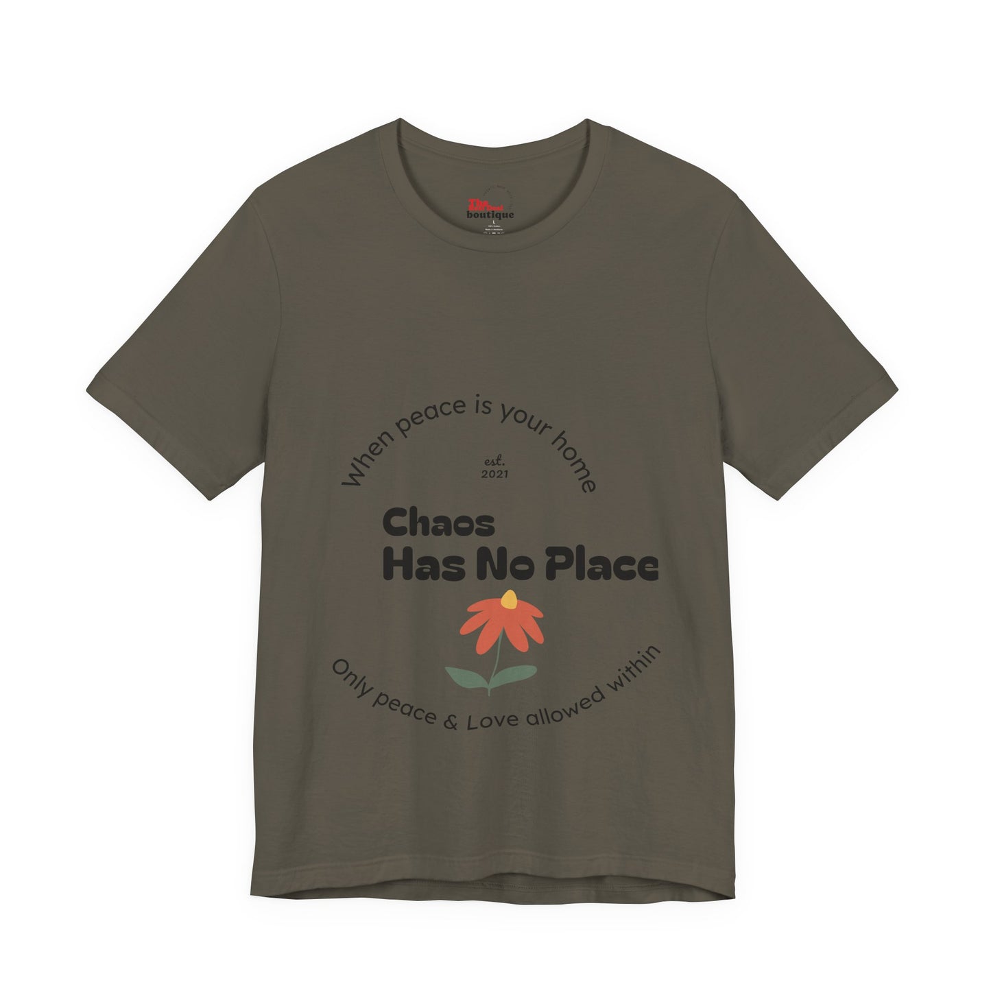 Copy of Unisex Jersey Short Sleeve Tee, Inspirational Shirt, Bee Cool Tee, Peaceful Home T-Shirt, Casual Wear for Every Day, Gift for Nature Lovers