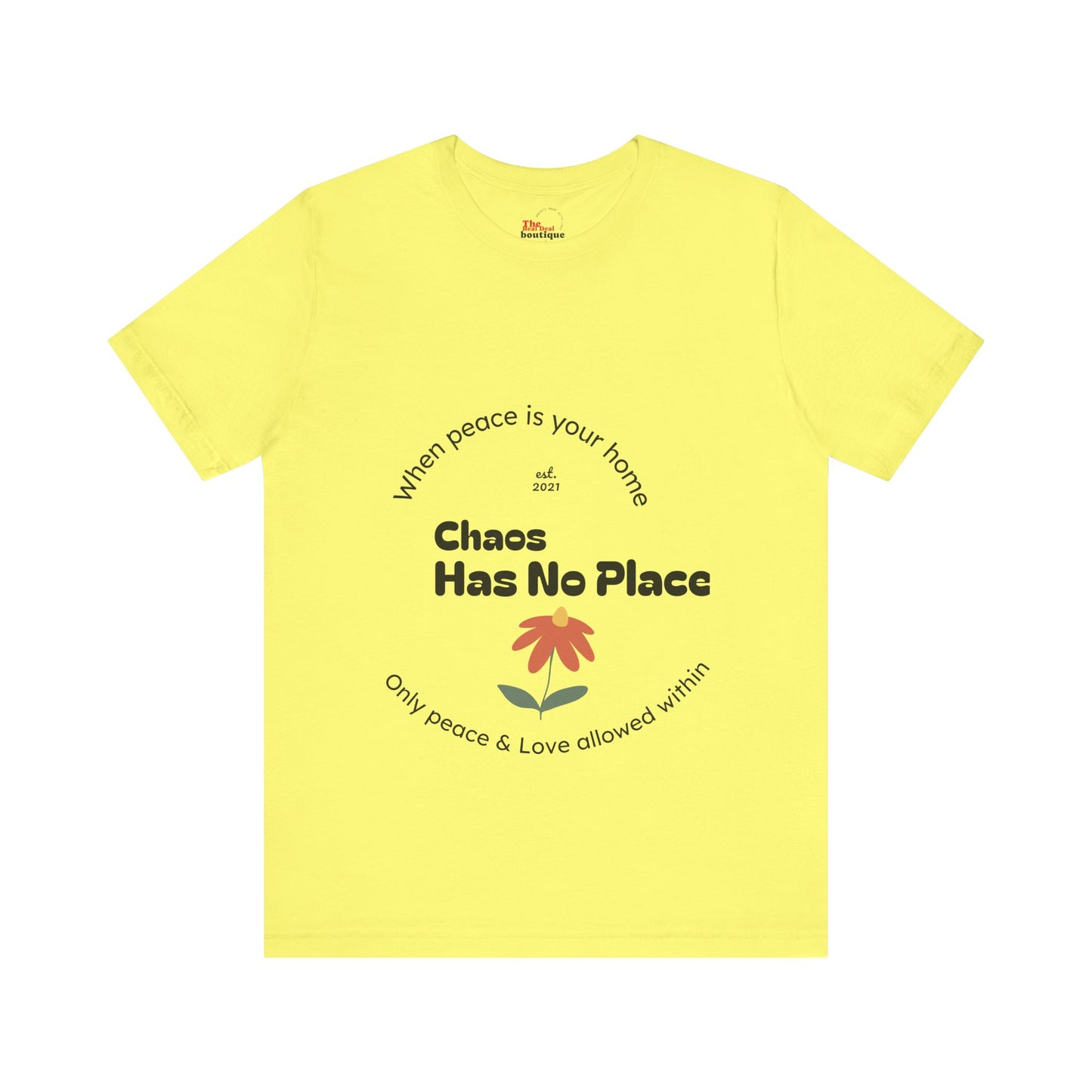 Copy of Unisex Jersey Short Sleeve Tee, Inspirational Shirt, Bee Cool Tee, Peaceful Home T-Shirt, Casual Wear for Every Day, Gift for Nature Lovers