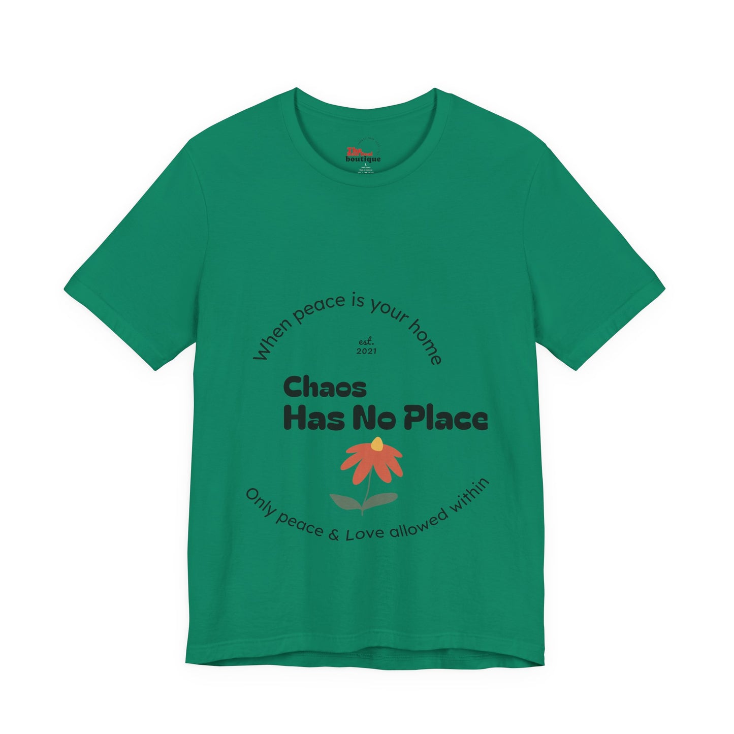Copy of Unisex Jersey Short Sleeve Tee, Inspirational Shirt, Bee Cool Tee, Peaceful Home T-Shirt, Casual Wear for Every Day, Gift for Nature Lovers