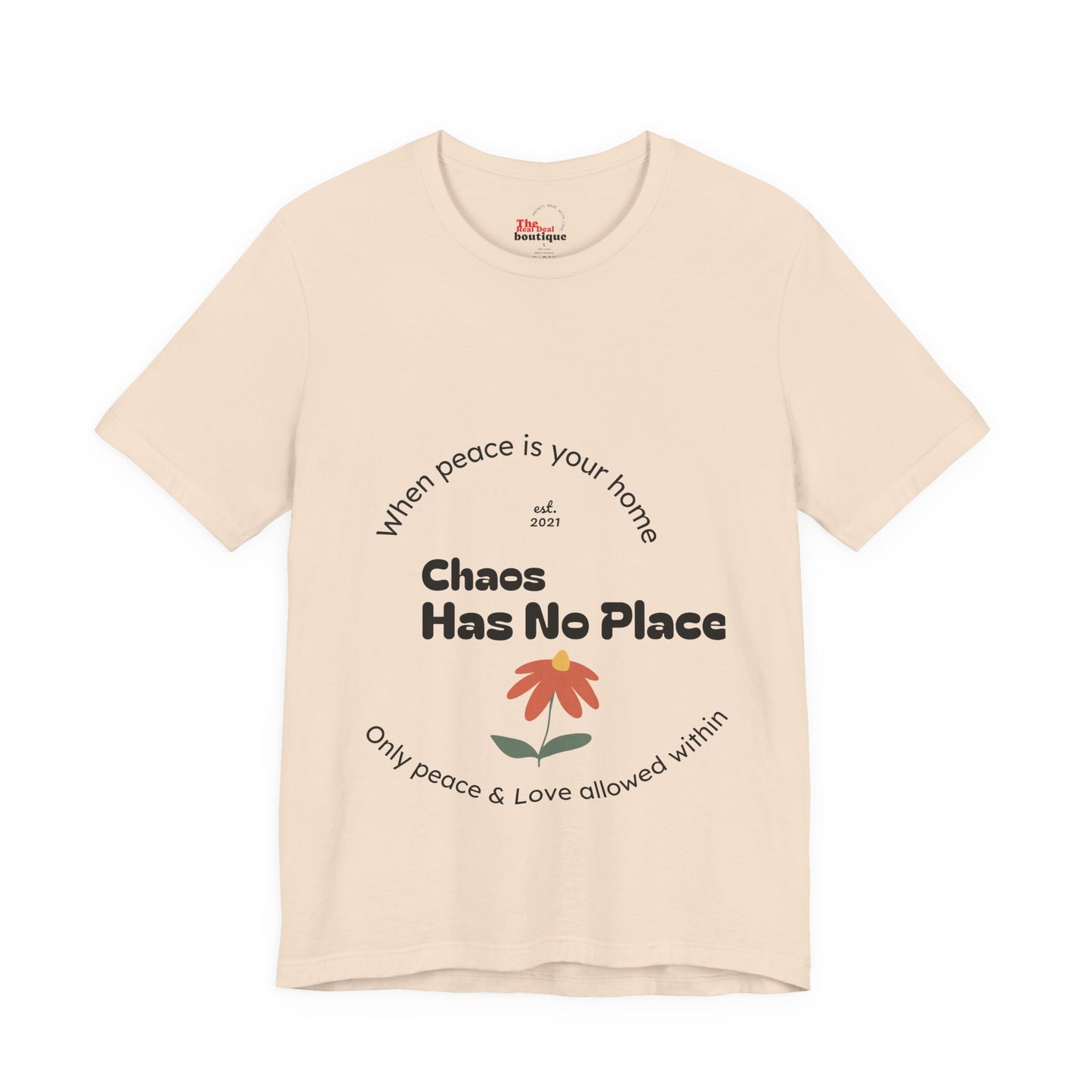 Copy of Unisex Jersey Short Sleeve Tee, Inspirational Shirt, Bee Cool Tee, Peaceful Home T-Shirt, Casual Wear for Every Day, Gift for Nature Lovers