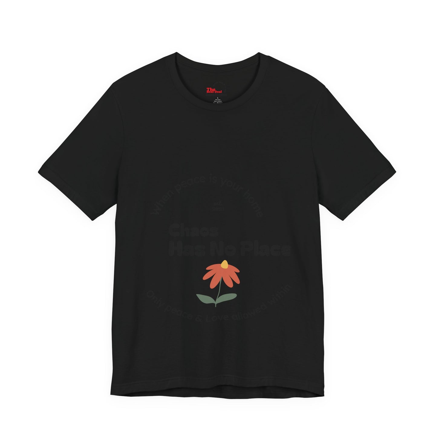 Copy of Unisex Jersey Short Sleeve Tee, Inspirational Shirt, Bee Cool Tee, Peaceful Home T-Shirt, Casual Wear for Every Day, Gift for Nature Lovers