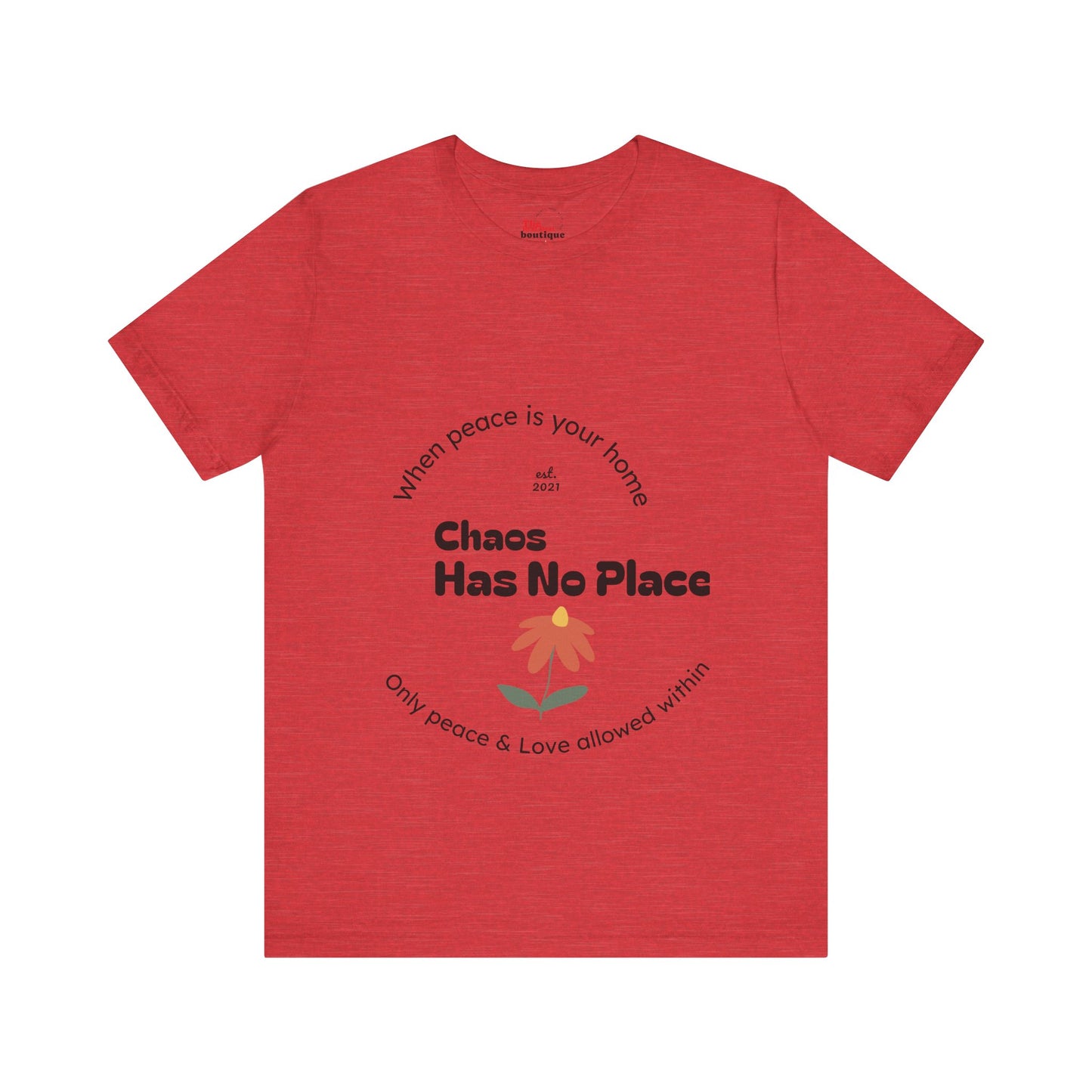 Copy of Unisex Jersey Short Sleeve Tee, Inspirational Shirt, Bee Cool Tee, Peaceful Home T-Shirt, Casual Wear for Every Day, Gift for Nature Lovers