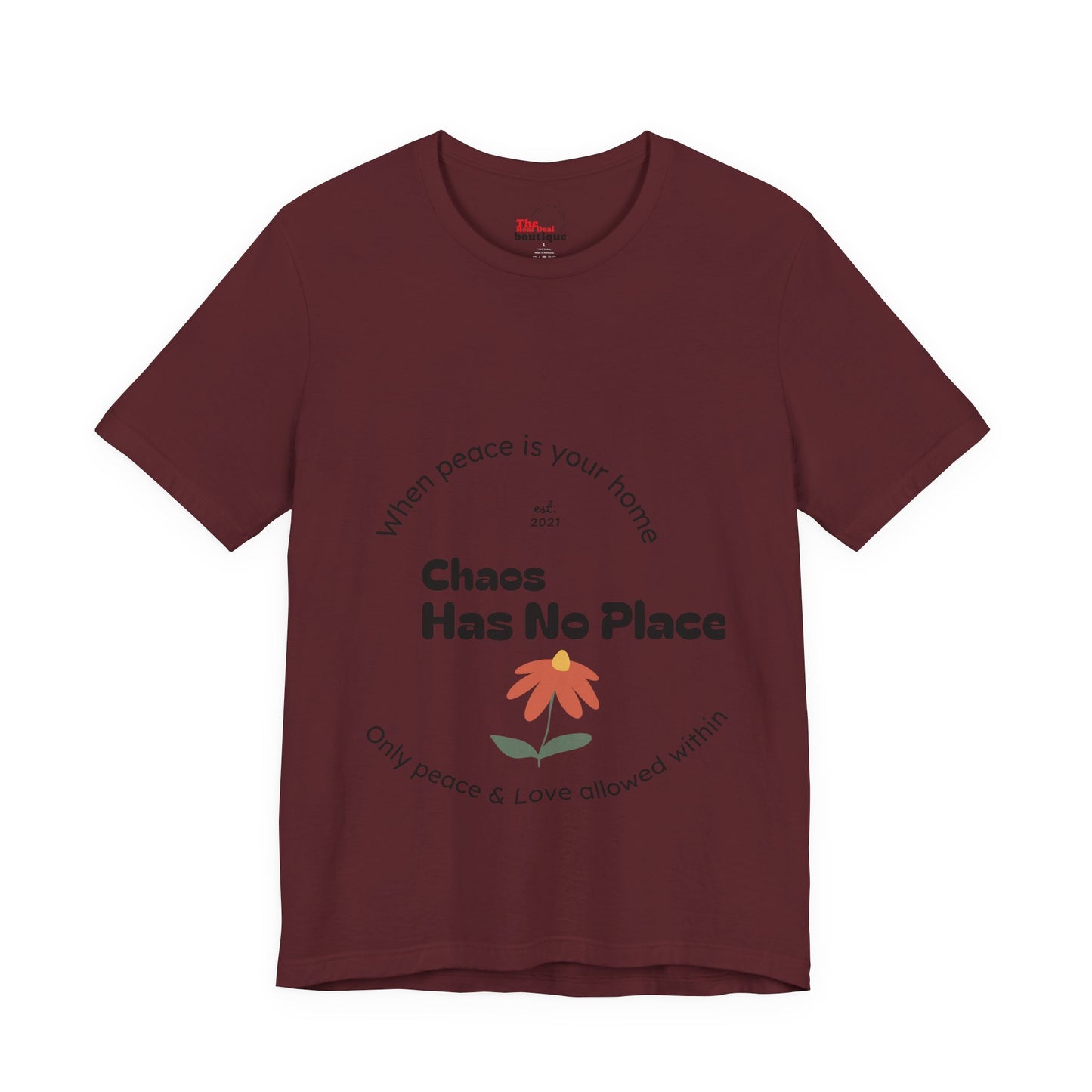 Copy of Unisex Jersey Short Sleeve Tee, Inspirational Shirt, Bee Cool Tee, Peaceful Home T-Shirt, Casual Wear for Every Day, Gift for Nature Lovers