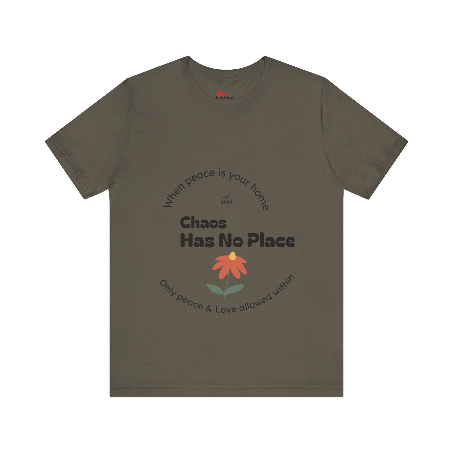 Copy of Unisex Jersey Short Sleeve Tee, Inspirational Shirt, Bee Cool Tee, Peaceful Home T-Shirt, Casual Wear for Every Day, Gift for Nature Lovers