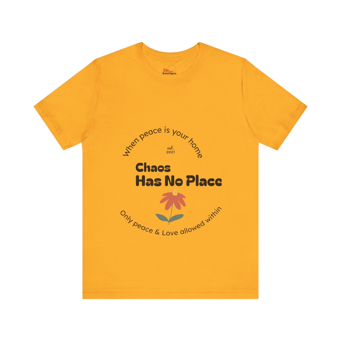 Copy of Unisex Jersey Short Sleeve Tee, Inspirational Shirt, Bee Cool Tee, Peaceful Home T-Shirt, Casual Wear for Every Day, Gift for Nature Lovers
