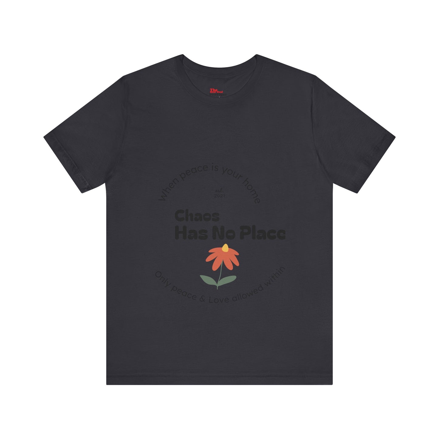Copy of Unisex Jersey Short Sleeve Tee, Inspirational Shirt, Bee Cool Tee, Peaceful Home T-Shirt, Casual Wear for Every Day, Gift for Nature Lovers