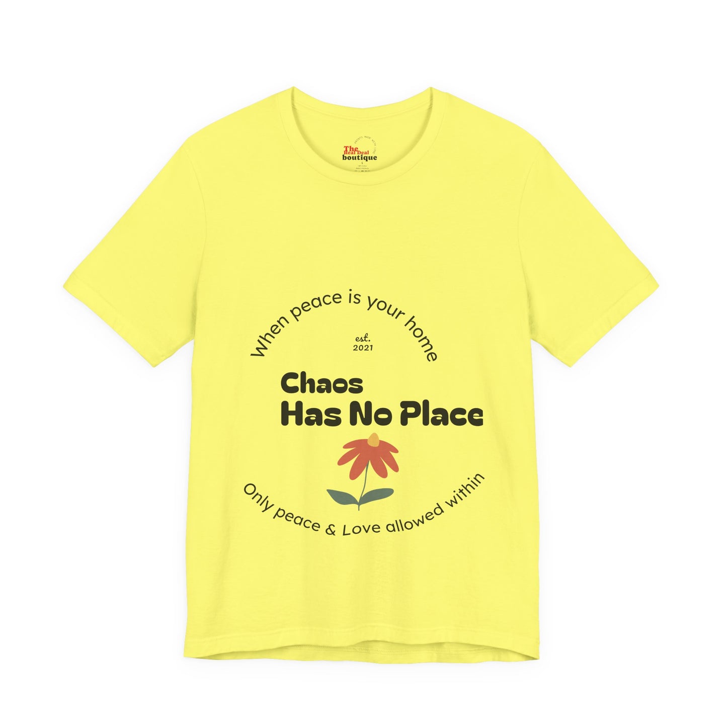 Copy of Unisex Jersey Short Sleeve Tee, Inspirational Shirt, Bee Cool Tee, Peaceful Home T-Shirt, Casual Wear for Every Day, Gift for Nature Lovers