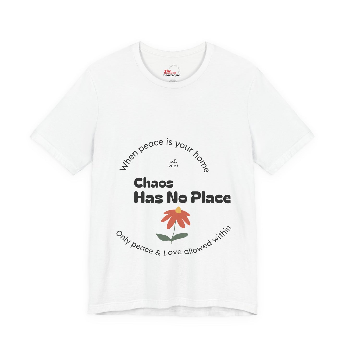 Copy of Unisex Jersey Short Sleeve Tee, Inspirational Shirt, Bee Cool Tee, Peaceful Home T-Shirt, Casual Wear for Every Day, Gift for Nature Lovers