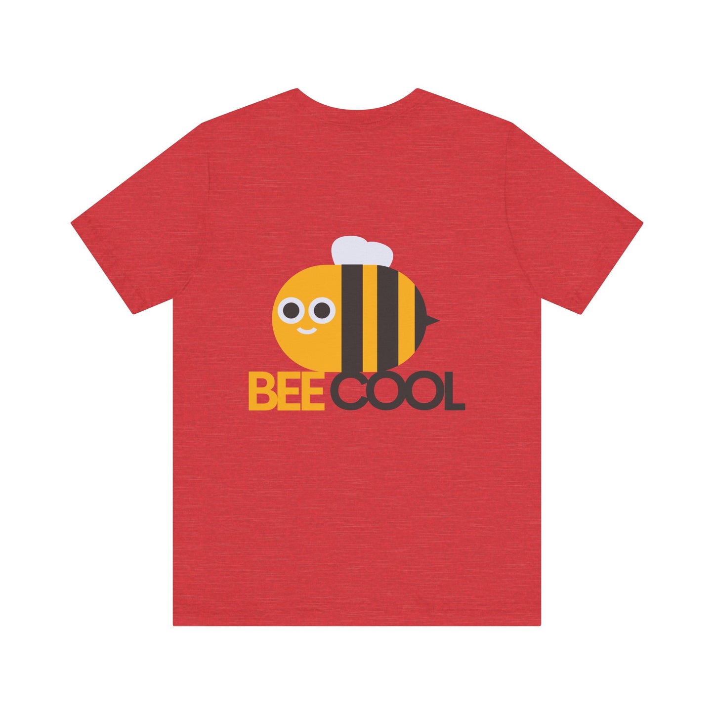 Copy of Unisex Jersey Short Sleeve Tee, Inspirational Shirt, Bee Cool Tee, Peaceful Home T-Shirt, Casual Wear for Every Day, Gift for Nature Lovers