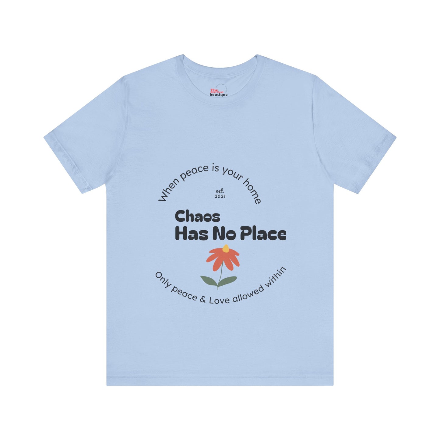 Copy of Unisex Jersey Short Sleeve Tee, Inspirational Shirt, Bee Cool Tee, Peaceful Home T-Shirt, Casual Wear for Every Day, Gift for Nature Lovers