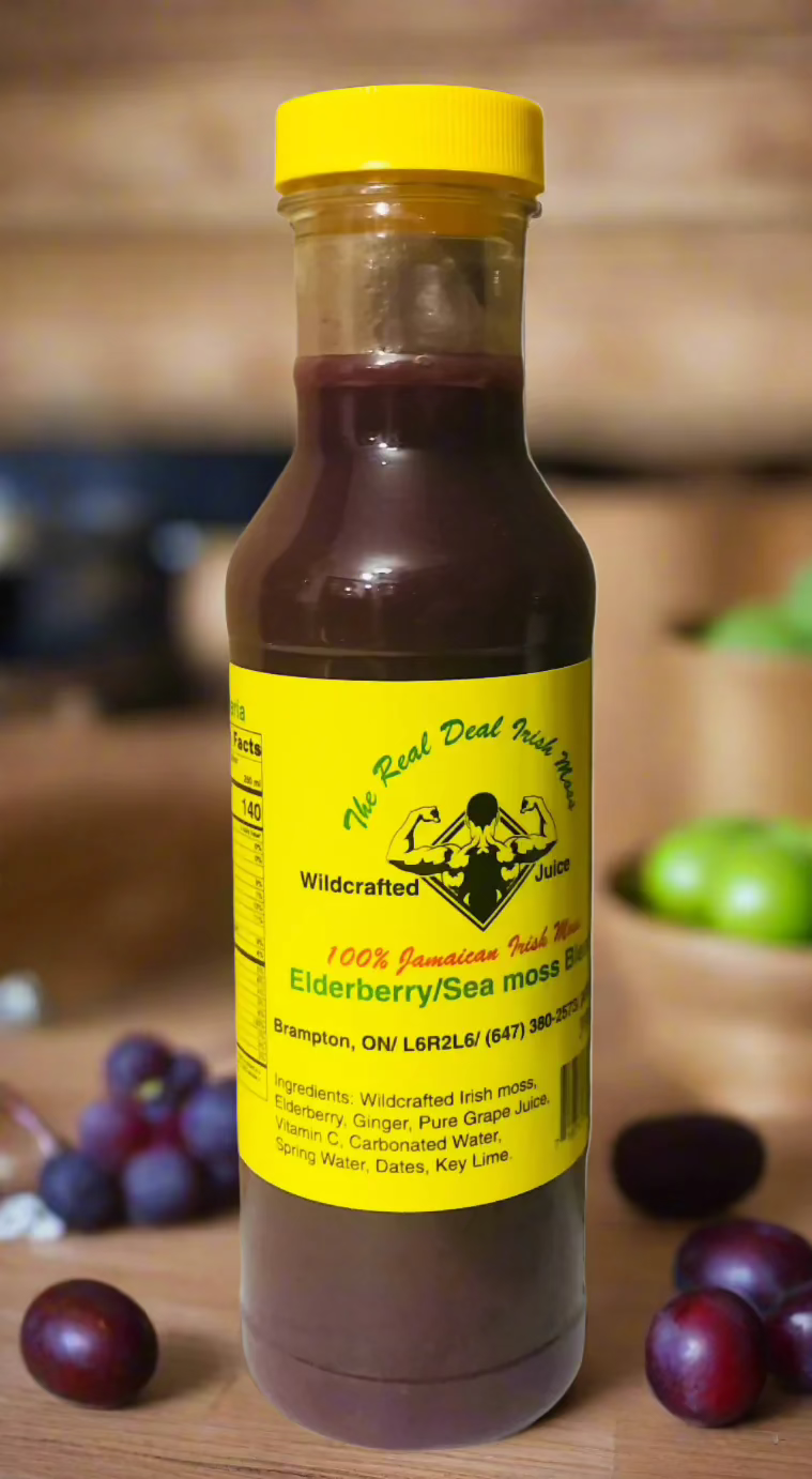 Elderberry Sea Moss Blend 350ml