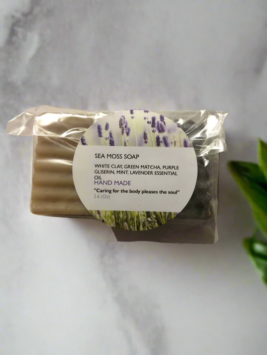 Real Deal Lavender Sea Moss Soap (LG)