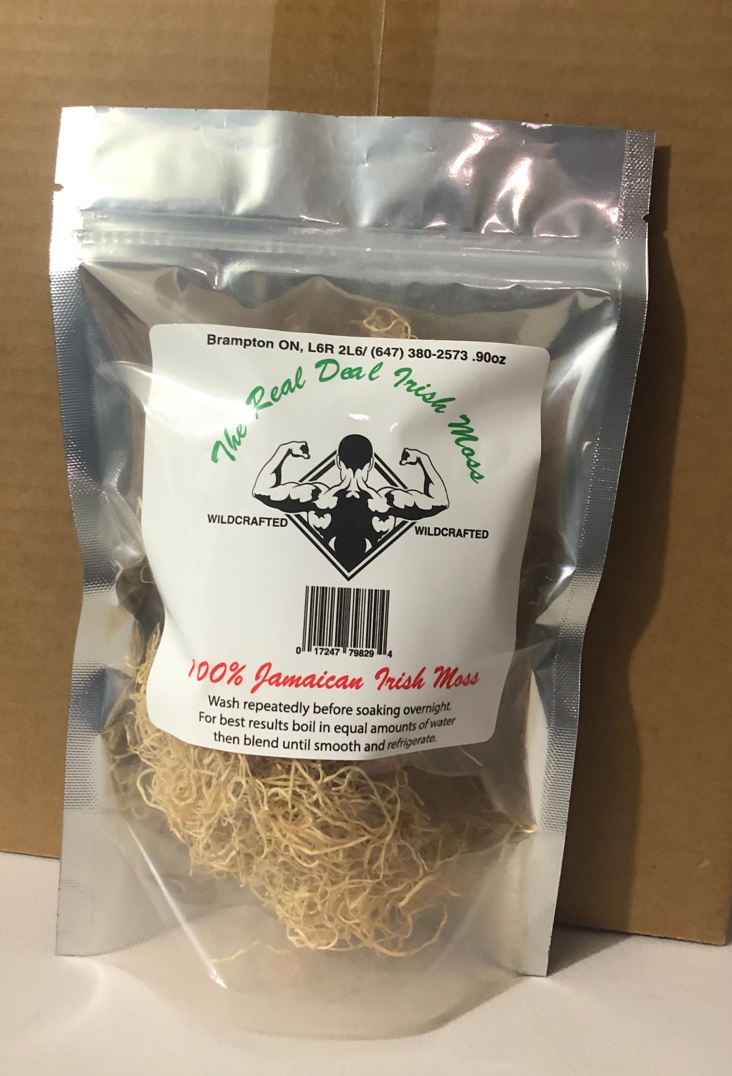 Raw Wildcrafted Jamaican Sea Moss .90 oz
