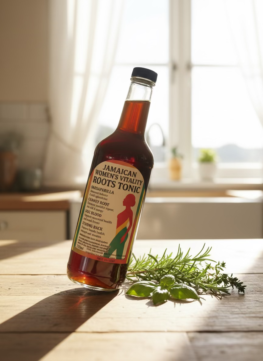 Jamaican Women's Vitality Roots Tonic