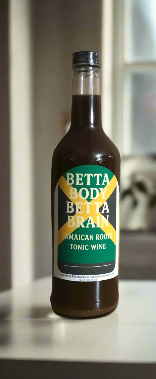 Betta Body Betta Brain Jamaican Tonic wine