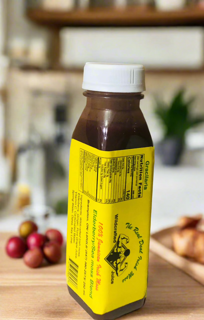 Elderberry Sea moss Blend 250ml
