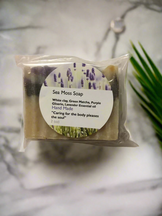 Real Deal Lavender sea moss soap (Sm) 2 oz